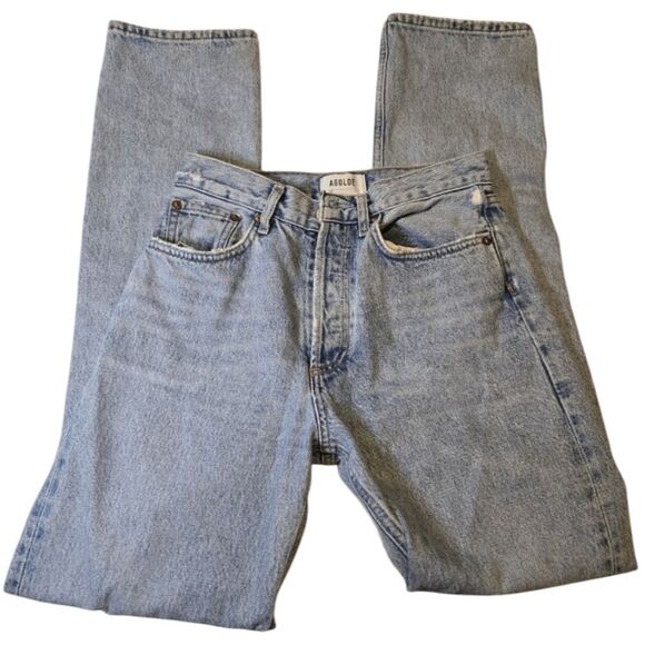 Agolde Lana Jean in Riptide 24 - Picture 1 of 6